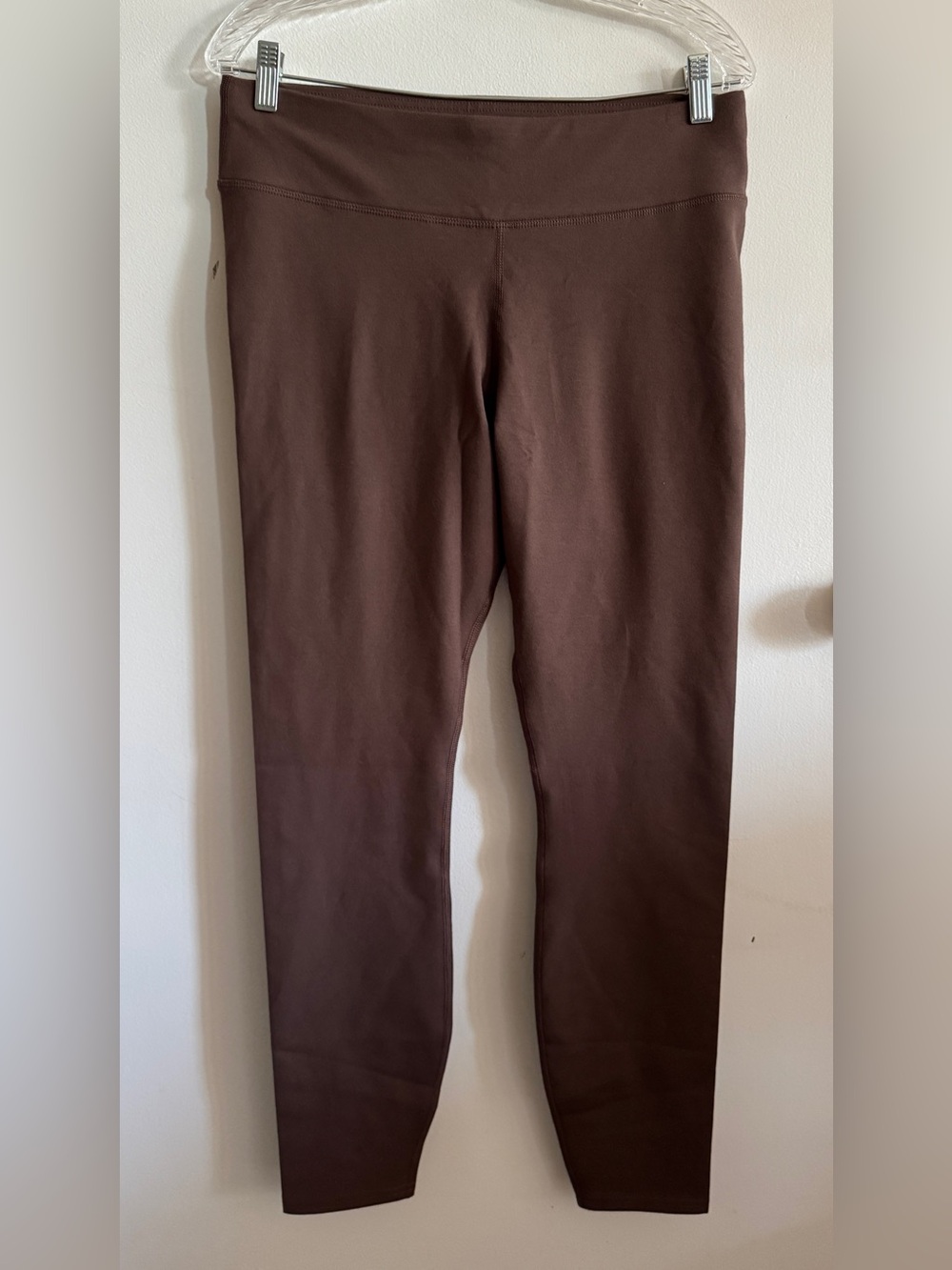 Pact Organic Leggings Brown L Workout Gym Athleisure Sporty